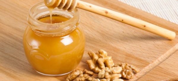 грецкие орехи и мед