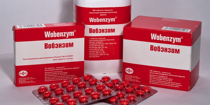 Вобэнзим для лечения кисты яичника thumbnail