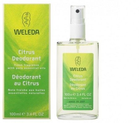 Цитрусовый дезодорант Weleda